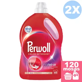   Perwoll Color mosógél színes ruhákhoz 2x3,0L [120 mosás]