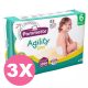 Pommette pelenka 6, Agility Dry, 15-30 kg, 3x48 db