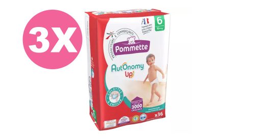 Pommette bugyipelenka 6-os, Autonomy Up, 16+ kg, 108 db