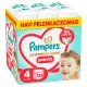 Pampers Premium Care Pants 4 bugyipelenka, 9-15kg, 124 db - HAVI pelenkacsomag