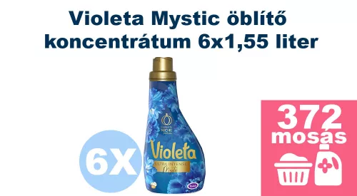 Violeta Mystic öblítő koncentrátum mikrokapszulákkal 6x1,55 liter [372 mosás]