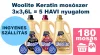  INGYENES SZÁLLÍTÁS - Woolite Keratin mosószer sötét + színes ruhákhoz 3x3,6L [180 mosás]