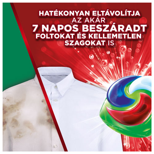 Ariel Extra Clean pods 7 napos makacs foltokra is