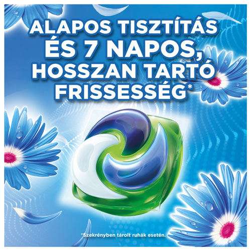 Ariel Fresh Air kapszula Lenor öblítővel