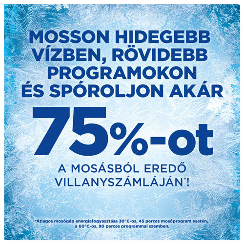 Ariel Mountain Spring kapszula energiatakarékos mosás