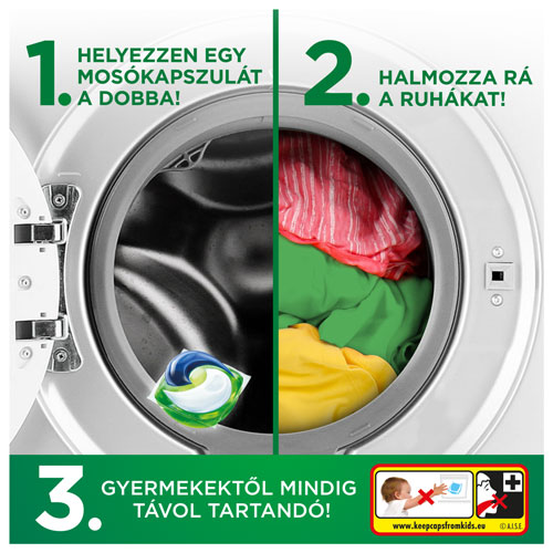 Ariel Color kapszula használat