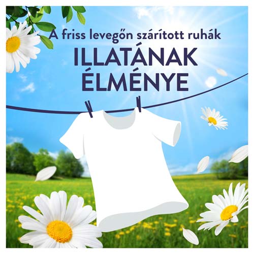 Lenor Fresh Air Sensitive levegőn szárított ruha illata
