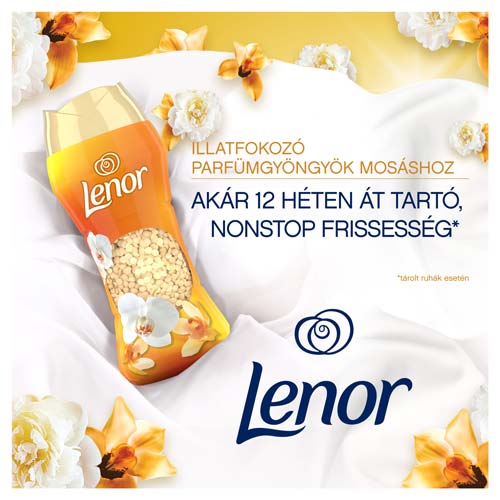 Lenor Gold Orchid illatgyöngy 12 héten át