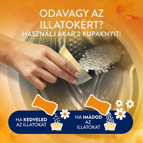 Lenor Gold Orchid illatgyöngy adagolás