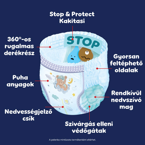 Pampers Night Pants 4 - mit tud