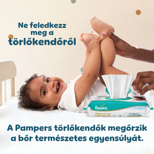 Pampers törlőkendő