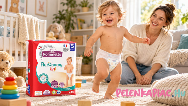 Pommette bugyipelenka 5 -ös méret, 2 havi kiszerelésben