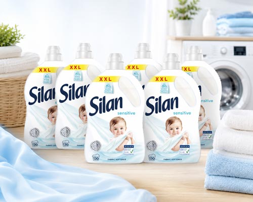 Silan Sensitive Öblítő 6 db XXL