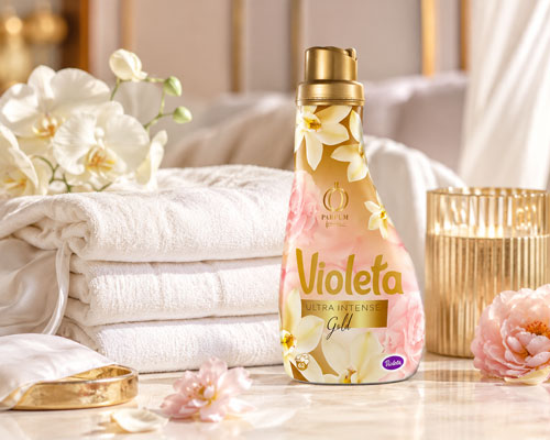 Violeta Gold öblítő a puha érzésért