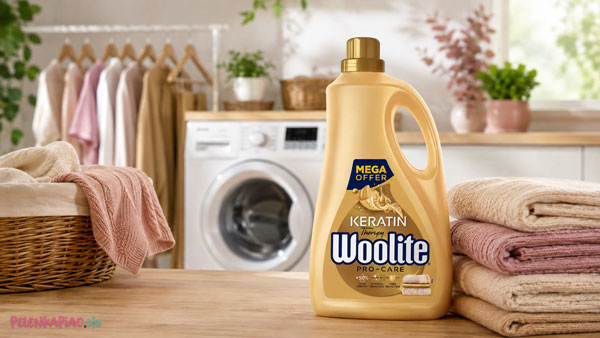 Woolite Keratin Pro-Care mosószer nagy kiszerelés